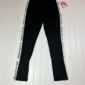 Hello Kitty 10/12 Girls Black and White Kids Leggings NWT